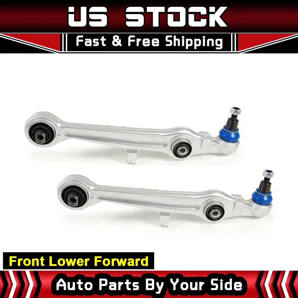 2 Brazos de control inferiores delanteros Mevotech con rótula para Audi A4 1996-2001 Foto 1 de 4