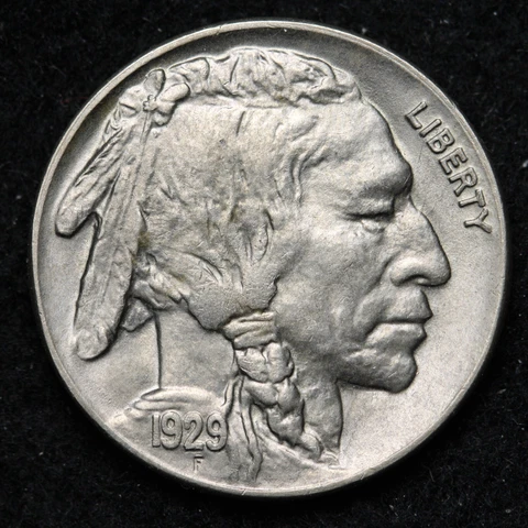 1929-S Buffalo Nickel CHOICE BU *UNCIRCULATED* MS E203 UKLZ Cover