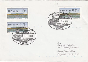 (07671) Germany Cover Trains FRAMA Obernhof Lahn 1995 - Picture 1 of 1