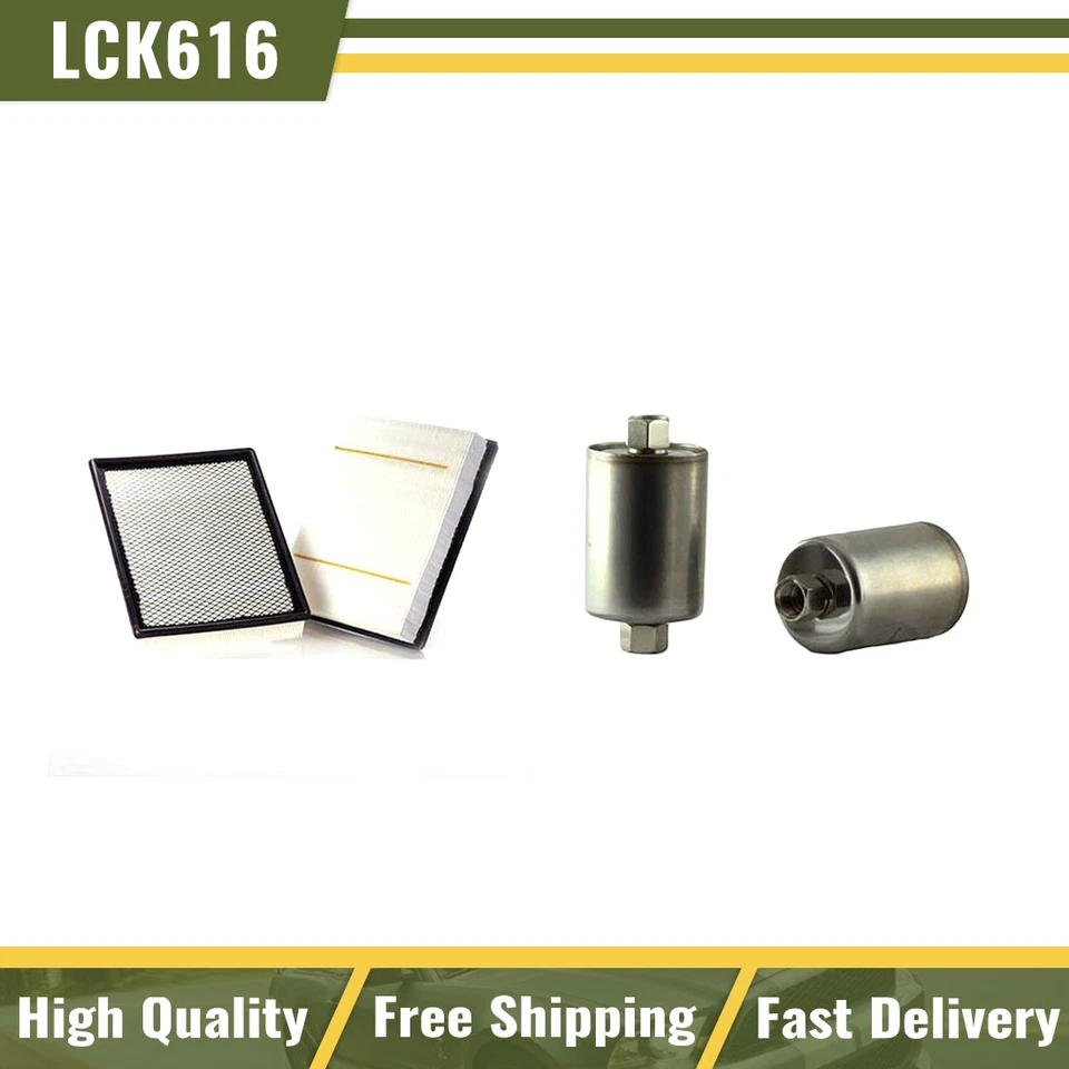 Filtro de combustible de aire compatible con Chevrolet Silverado 2500 V8 1999 2000 2001-2004 5,3 L Pronto Foto 1 de 4