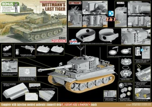 DRAGON 1/35 NO.6800 Pz.Kpfw.VI Ausf.E Sd.Kfz 181- Michael Wittmann's Last Tiger - Picture 1 of 5