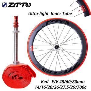Ultralight TPU Bicycle Inner Tube 26/27.5/29Inch Bike Inner Tube FV 48/60/80mm - Picture 1 of 25