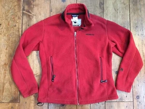 WARME Patagonia R2 Regulator Fleecejacke Damen M rot Polartec mit BRAVO Logo - Bild 1 von 5