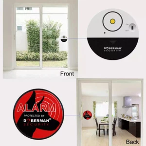 Electronic Vibration Detector Sensor Alert Security Alarm Detector Cabinet Door - Picture 1 of 5