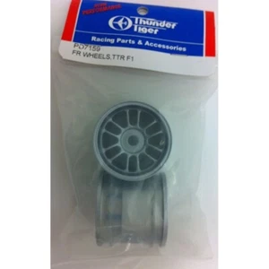 THUNDER TIGER PD7159 Wheels Front TTR F1 Discontinued RC Car Parts - Picture 1 of 2
