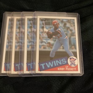 1985 Topps Kirby Puckett Rookie HOF! #29 (Qty)