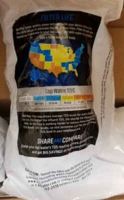 3 Zero Water Replacement Filters 5 Stage NEW Sealed  ZR-003 - Image 1 of 3