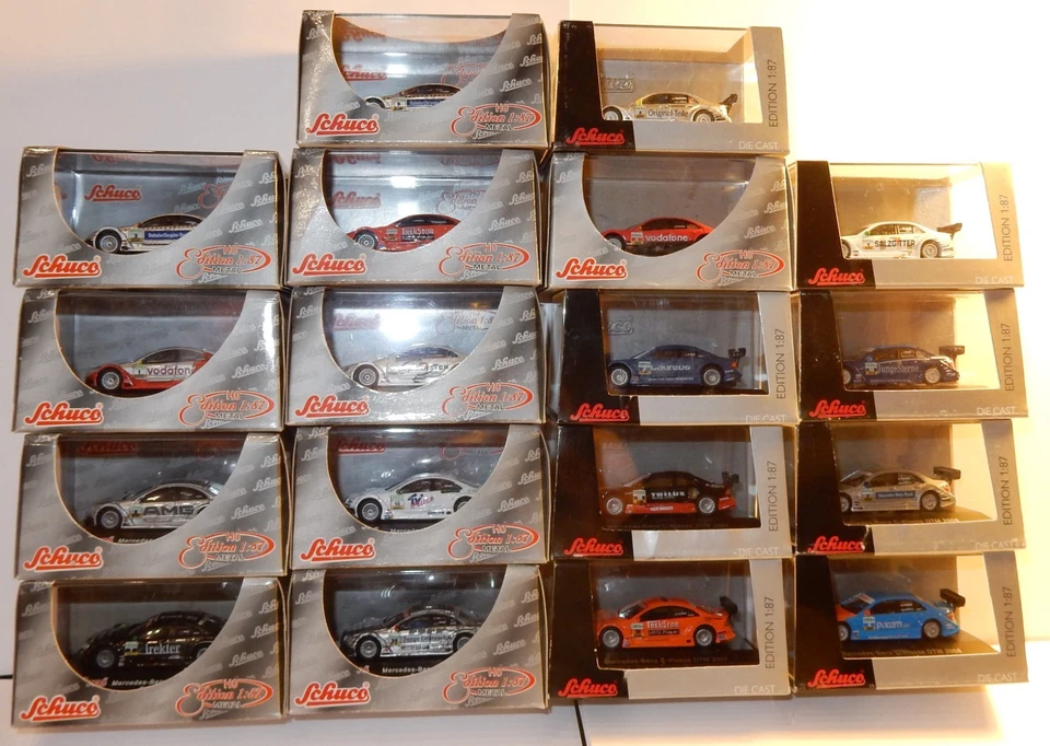 Schuco Ho 1/87 DTM 2004 A 2008 N.1 2 3 5 6 7 8 9 12 15 16 17 18 20 21 C - Immagine 1 di 1