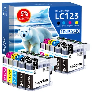 10x XL PATRONEN kompatibel BROTHER DCP-J132W J152W J552DW J4110DW MFC-J4410DW - Bild 1 von 5