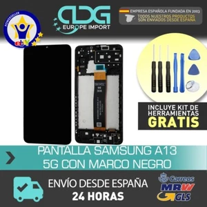💡 Pantalla Samsung A13 5G A136B CON MARCO NEGRO calidad PREMIUM + ENVIO 24H MRW - Afbeelding 1 van 1