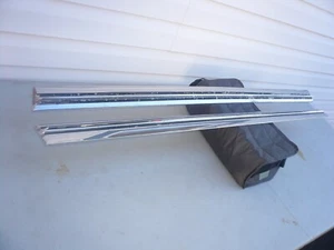 1965 Olds Cutlass F85 442 Front Door Trim Molding 4477484 RH 4477485 LH GM OEM - Picture 1 of 6