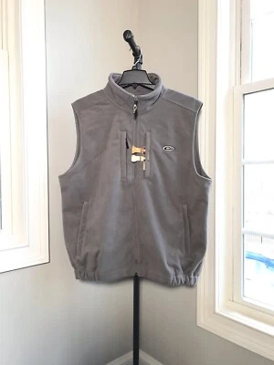 Drake Waterfowl Windproof Fleece Layering Vest Charcoal - Men’s 3XL NEW $110 - Image 1 of 4
