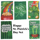 Wholesale Set 5 12x18 St. Patrick's Day Sleeved Garden 12"x18" Flag