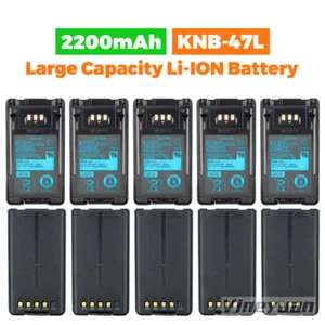 10 SZTUK 2000mAh KNB-47L Akumulator litowo-jonowy do radia KENWOOD NX200 NX300 TK5220 TK5320 - Zdjęcie 1 z 12