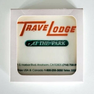 TraveLodge At The Park - Anaheim Motel - RARE - Tile Coaster  - Disneyland - Picture 1 of 3
