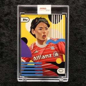 Tarjetas de fútbol de la UEFA Topps Project 22 Saki Kumagai FC Bayern München por Bo Feng Lin - Imagen 1 de 2
