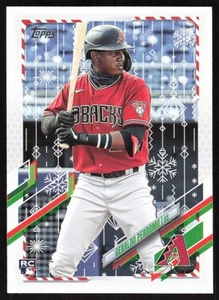2021 Topps Holiday Geraldo Perdomo #HW87 Rookie Arizona Diamondbacks - Picture 1 of 2