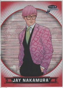 Jay Nakamura 2025 Fleer Brilliants Superman #45 Base Red Heat Vision /1938 - Picture 1 of 2