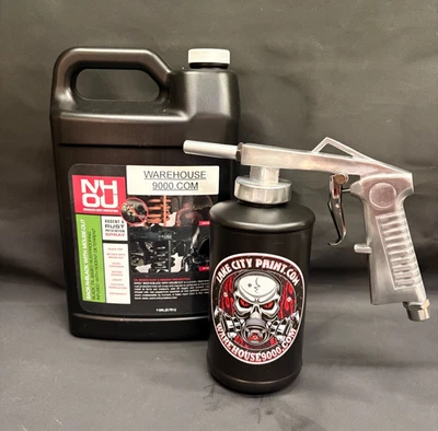 Галлон масла NH со стандартным пистолетом для покрытия и 1 черной четвертью бутылки - Изображение 1 из 3
