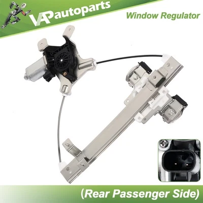 Power Window Regulator For Chevrolet Tahoe 4.8L 2007-2009 Rear Right with Motor - Image 1 of 4