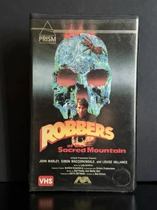 Robbers Of The Sacred Mountain VHS RARE Action Adventure Prism Ent. Clamshell - Picture 1 of 4