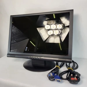 AOC 20" LCD Monitor N20WB Wide With Stand Tilting Desktop Monitor Free Postage - Picture 1 of 19