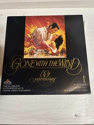 Gone With the Wind (Laserdisc) Classic Movies Of All Time Foto 1 de 2