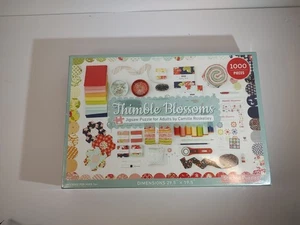 Thimble Blossoms,1000 PC.Jigsaw Puzzle For Adults By Camille Roskelley - Picture 1 of 5