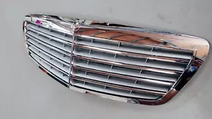 2007 2008 09 for Mercedes S63AMG S500 W221 Gray Grille Chrome Frame Pre-Facelift - Picture 1 of 4