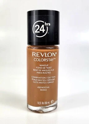 REVLON ColorStay Liquid Makeup Combination/Oily Skin 450 Mocha - 1 fll oz 30 ml - Image 1 of 2