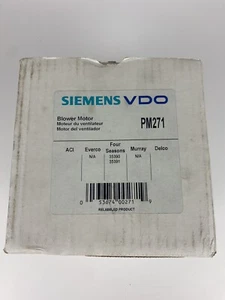 Siemens HVAC Blower Motor Front VDO PM271 - Picture 1 of 7
