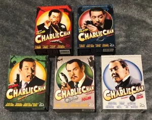 Charlie Chan Cinema Classics Collection 20 DVD Set Volumes 1-5 Complete RARE - Picture 1 of 7