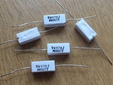 5W  Wirewound Ceramic Cement Resistors High Power  0.1 - 330 Ohm 5/10 PCS  Z3291