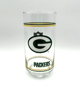 Green Bay Packers Drinking Glass, VINTAGE, TM, Mobil, Logo - Bild 1 von 3