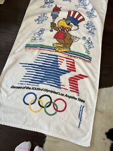 Vintage '84 Franco Los Angeles Summer Olympics Beach Towel