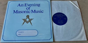 BRO. PETER BUCHANAN AN EVENING OF MASONIC MUSIC--SONGS AND VERSE LP (1975) NM - Picture 1 of 8