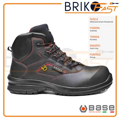 BASE SMART EVO SCARPE DA LAVORO ANTINFORTUNISTICA MATAR TOP S3 ESD SRC B0958 - Immagine 1 di 3