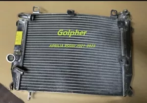 CUSTOM MADE ALUMINUM RADIATOR FOR 2021-2023 APRILIA RS660 , check photo - Picture 1 of 2