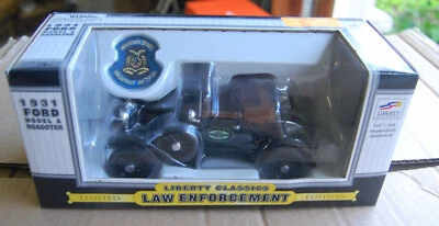 Missouri State Patrol 1931 Ford Model A Roadster  Diecast (1:24) NOS - Image 1 of 2