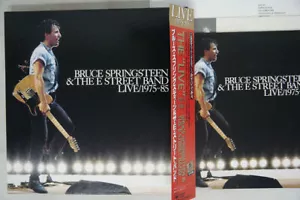 Bruce Springsteen & The E-Street Band Live/1975-85 CBS/Sony 75AP 3300 Japan OBI - Picture 1 of 2