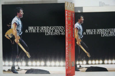Bruce Springsteen & The E-Street Band ‎Live/1975-85 CBS/Sony 75AP 3300 Japan OBI - Image 1 of 2