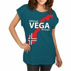 Frauen T-Shirt Norwegen Angelurlaub Größe Xs - 5Xl Petri Heil Norway Hochsee