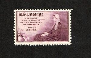 1934 U.S. CLASSIC 3c Whistler's Mother FLAT p11x11  Sc#738 M/NH/OG Fresh - Picture 1 of 1