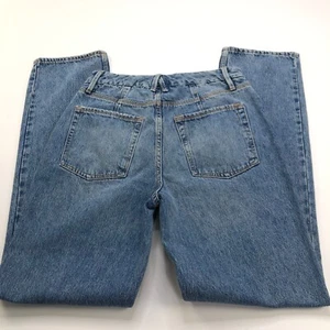 Jeans Good American Good años 90 Icon 6/28 (se adapta a 29W 32L) tiro alto desgastados COMO NUEVOS - Imagen 1 de 11