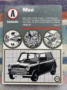 Mini 1959-82 Autobook (Owners workshop manual) OWM777 by Autobooks Hardback - Picture 1 of 9