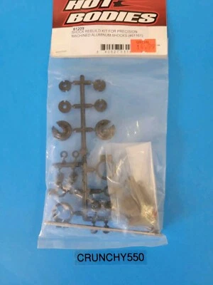 Kit de reconstrução de choque (2) para 61161 amortecedores de alumínio carrocerias quentes 61209 peça de controle remoto vintage - Imagem 1 de 3