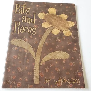 Bits and Pieces Whimsicals edredones de decoración 2005 RARO libro de bolsillo - Imagen 1 de 3