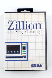 Zillion Sega Master System 1987 In Box No Manual Tested - Picture 1 of 6