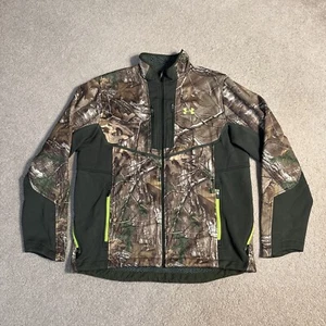 Under Armour Scent Control Infrared Storm Speed Freek Camo Jacket Realtree XL - Picture 1 of 7