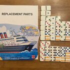 1 REPLACEMENT DOMINO Fundex CARIBBEAN CRUISE Dominoes Game (You Choose) One Tile